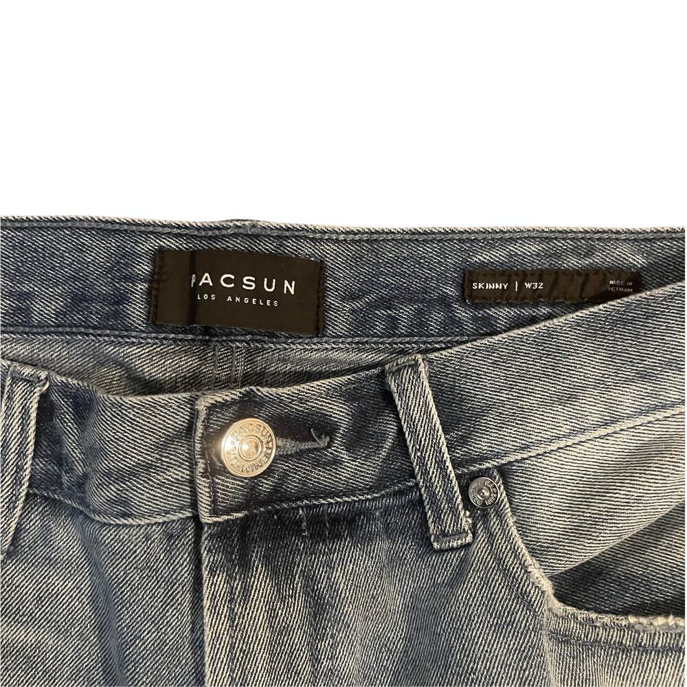 Pacsun denim Skinny Shorts 32 - Picture 4 of 4